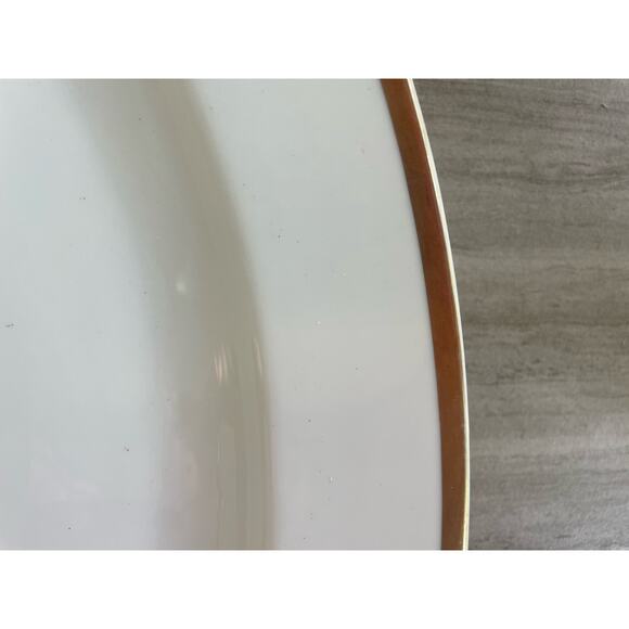 Turin Heavy Ironstone 16” Platter with Gold Trim Bavaria Antique - Picture 4 of 4